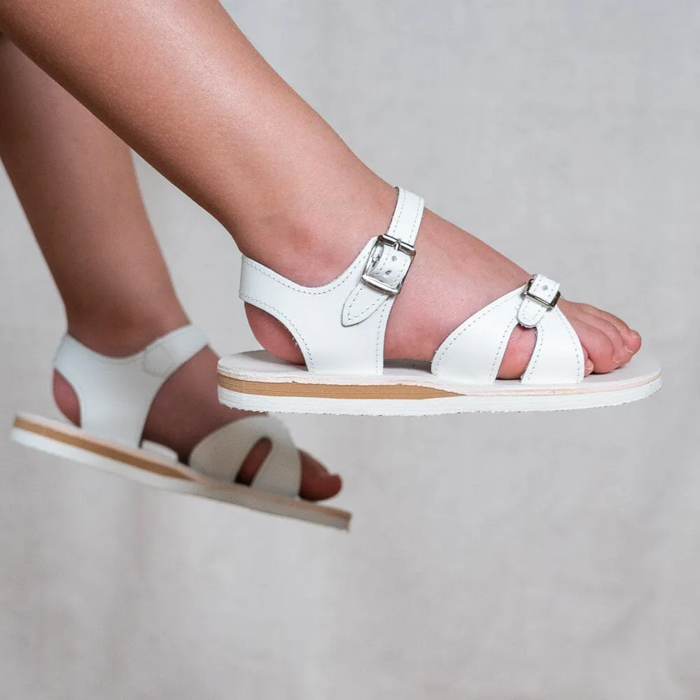 Amelia Sandal | White