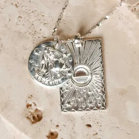 Aquarius Stargazer Zodiac Necklace