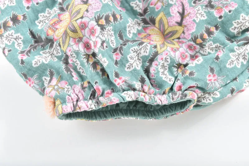 BLOOMERS VALENTINE - Blue French Flowers