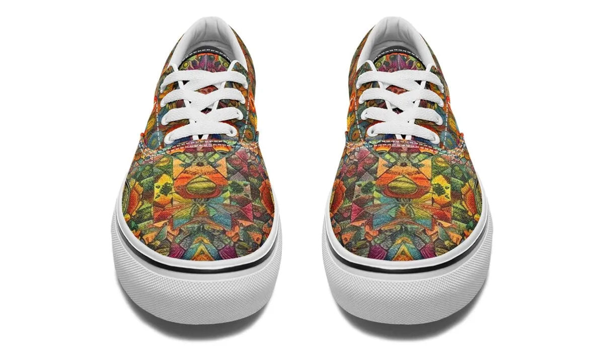 Blotter Patch Art Street Vibe Shoes