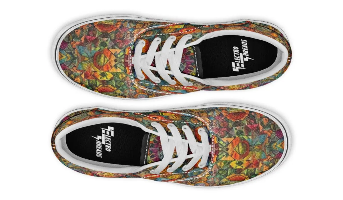 Blotter Patch Art Street Vibe Shoes