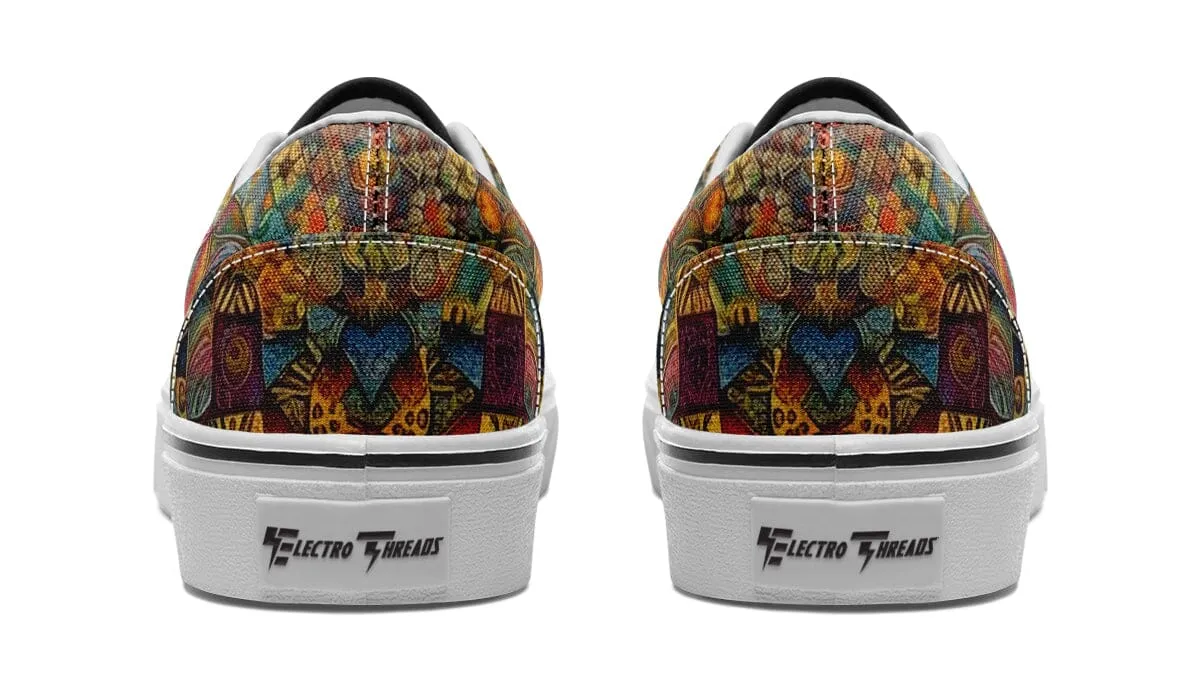Blotter Patch Art Street Vibe Shoes