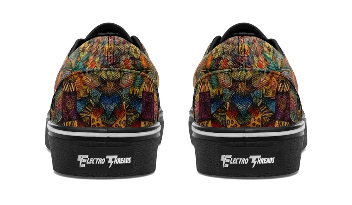 Blotter Patch Art Street Vibe Shoes