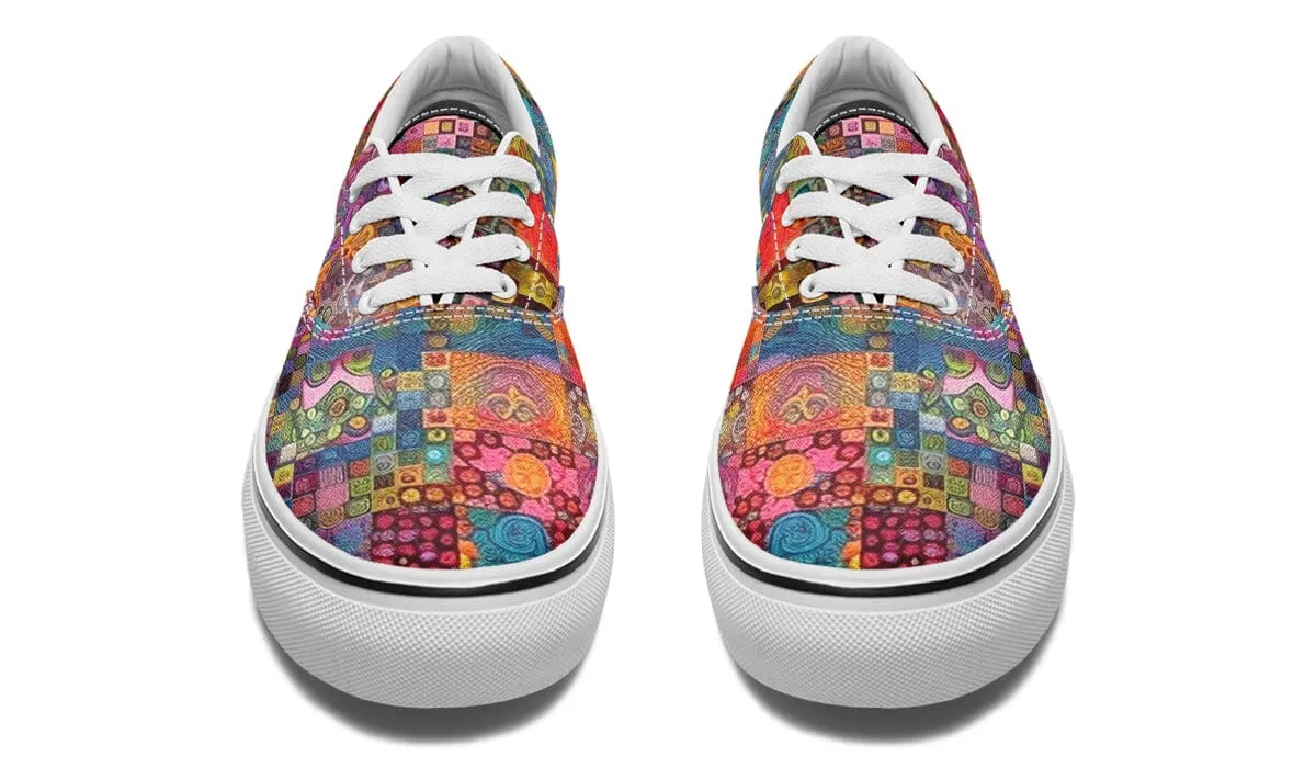 Blotter Patch Fuzz Street Vibe Shoes