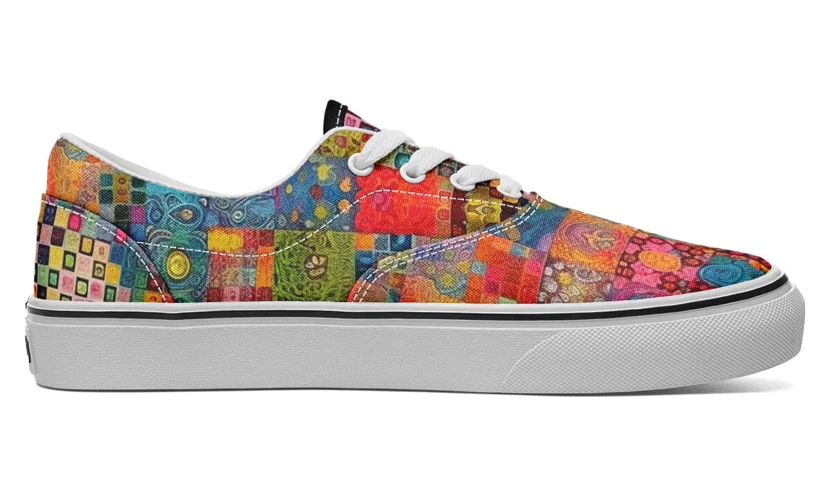 Blotter Patch Fuzz Street Vibe Shoes