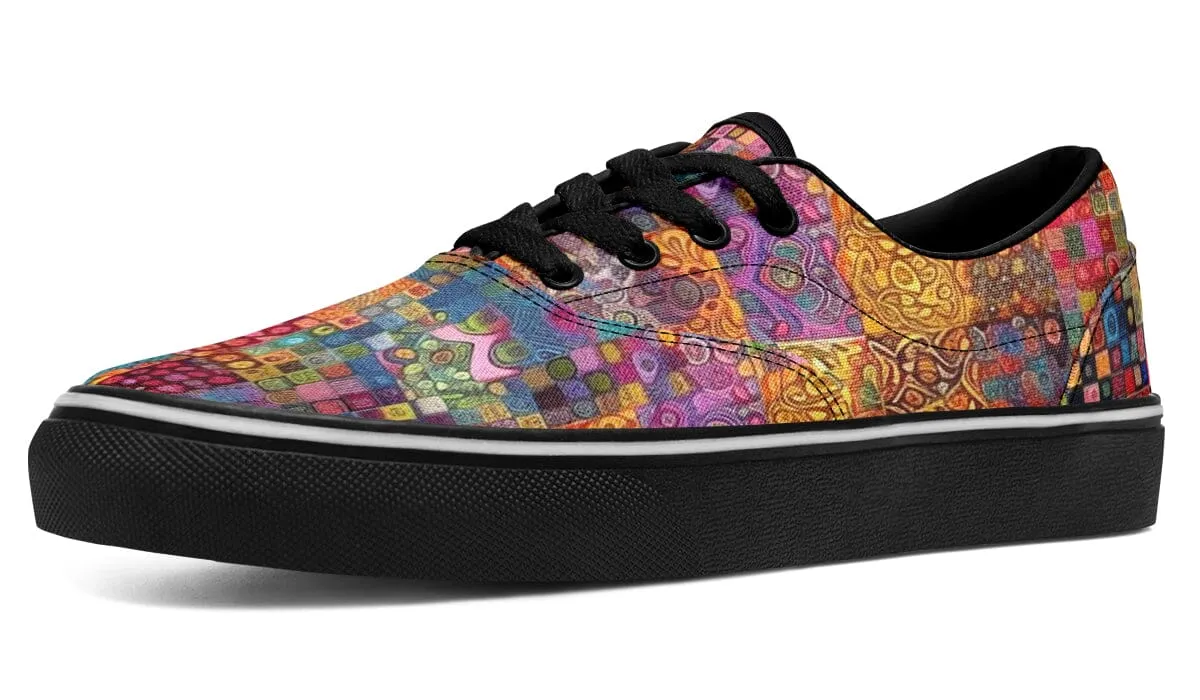 Blotter Patch Fuzz Street Vibe Shoes