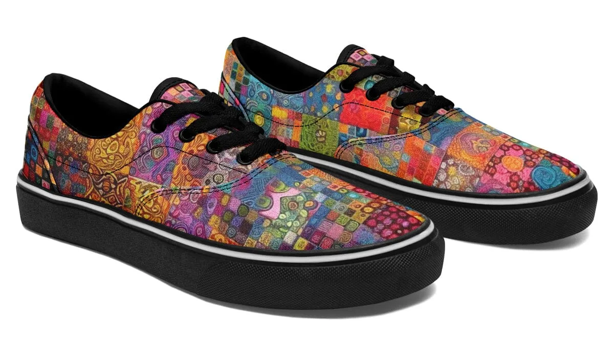 Blotter Patch Fuzz Street Vibe Shoes