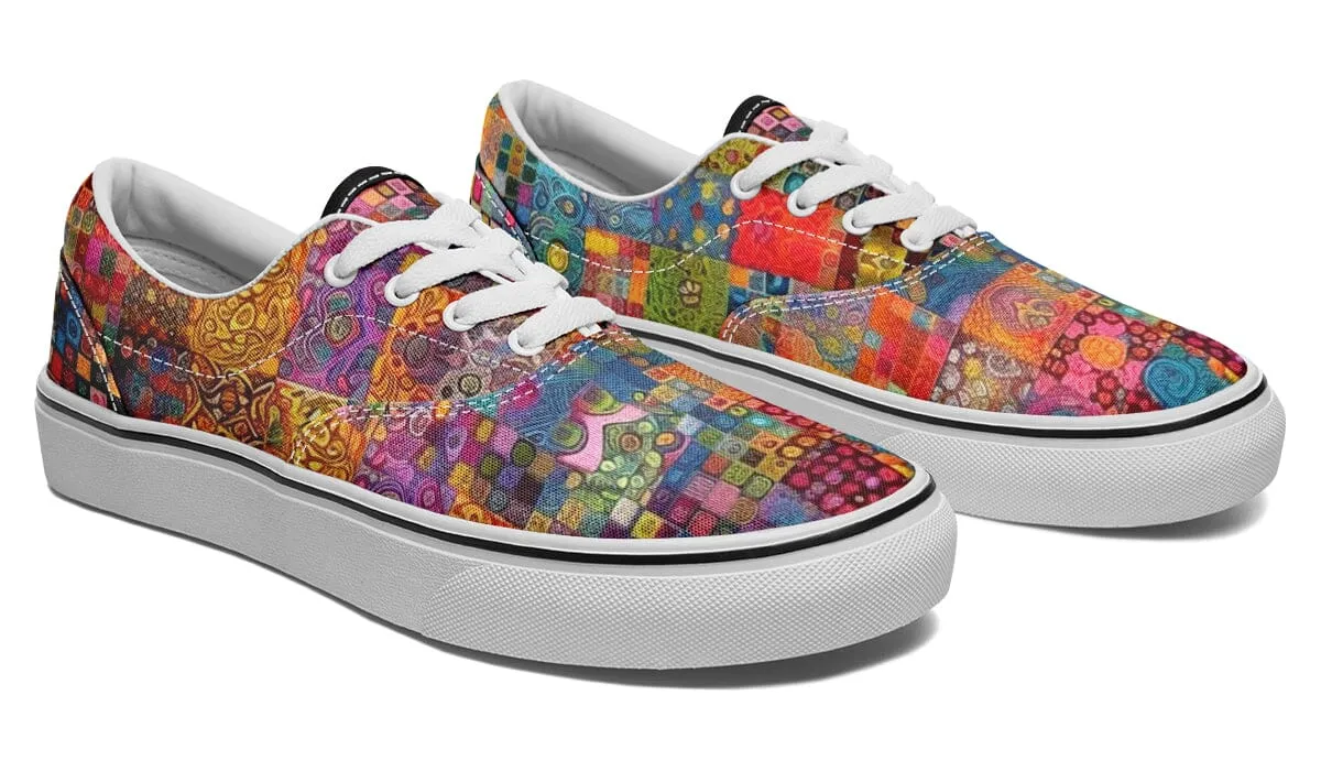 Blotter Patch Fuzz Street Vibe Shoes