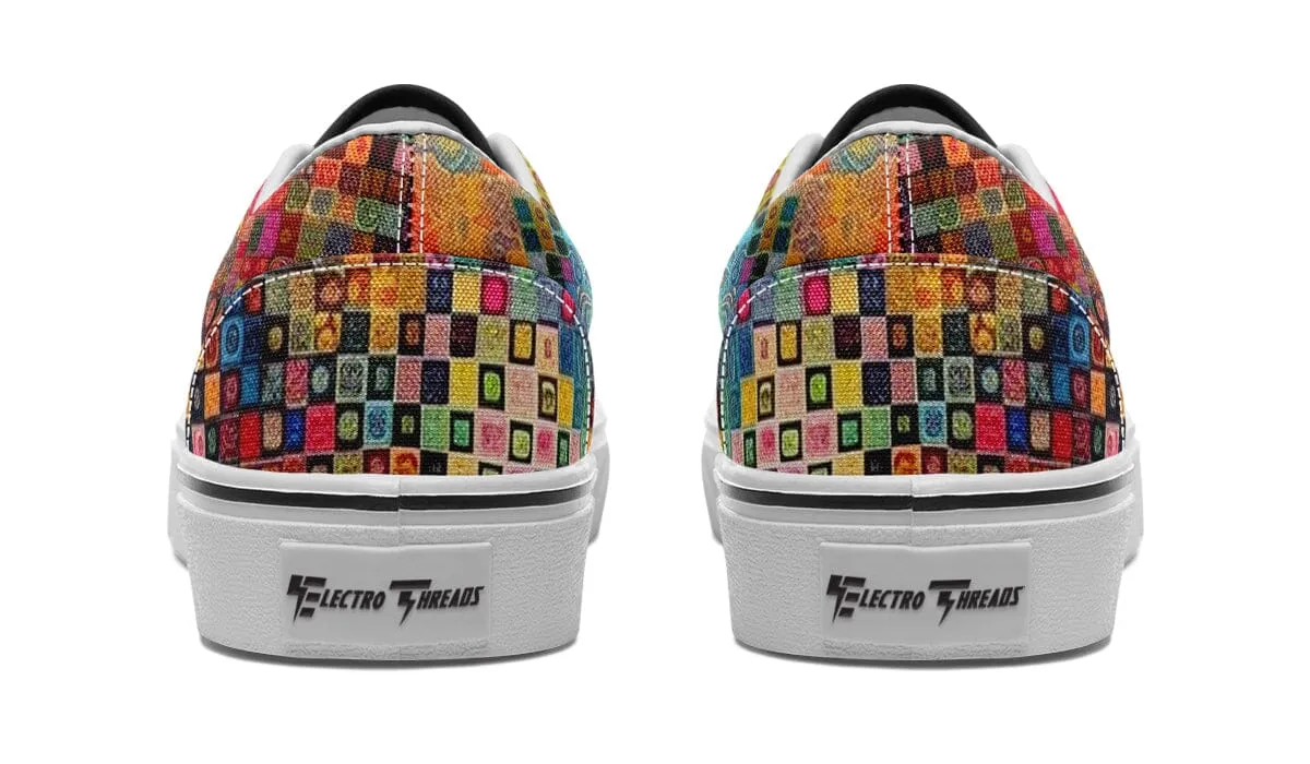 Blotter Patch Fuzz Street Vibe Shoes