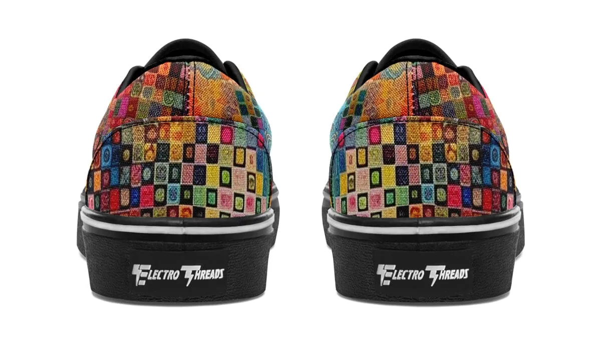 Blotter Patch Fuzz Street Vibe Shoes