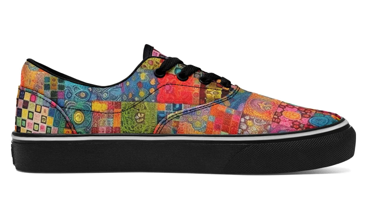 Blotter Patch Fuzz Street Vibe Shoes
