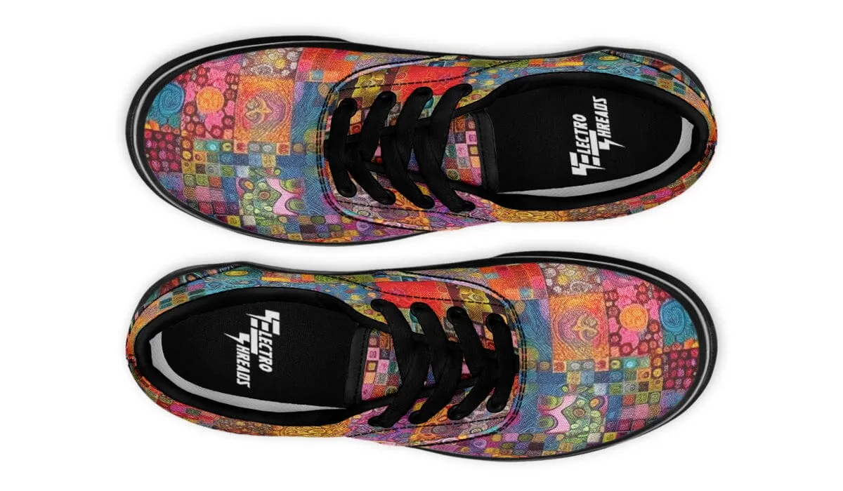 Blotter Patch Fuzz Street Vibe Shoes