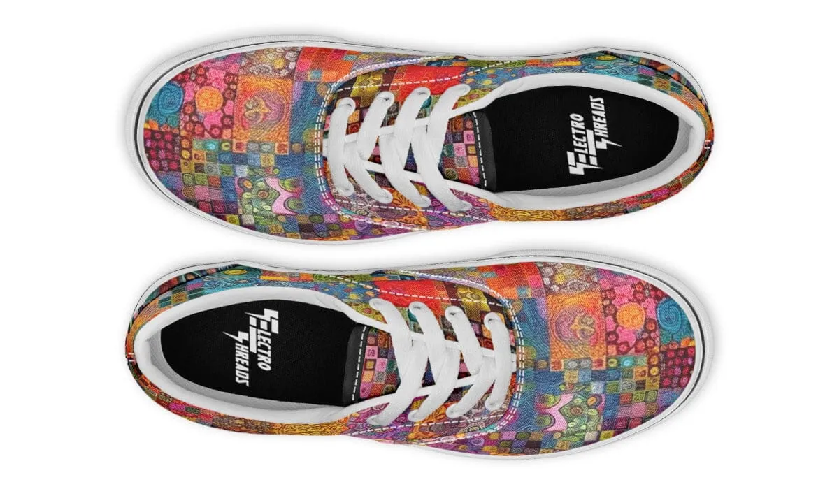 Blotter Patch Fuzz Street Vibe Shoes
