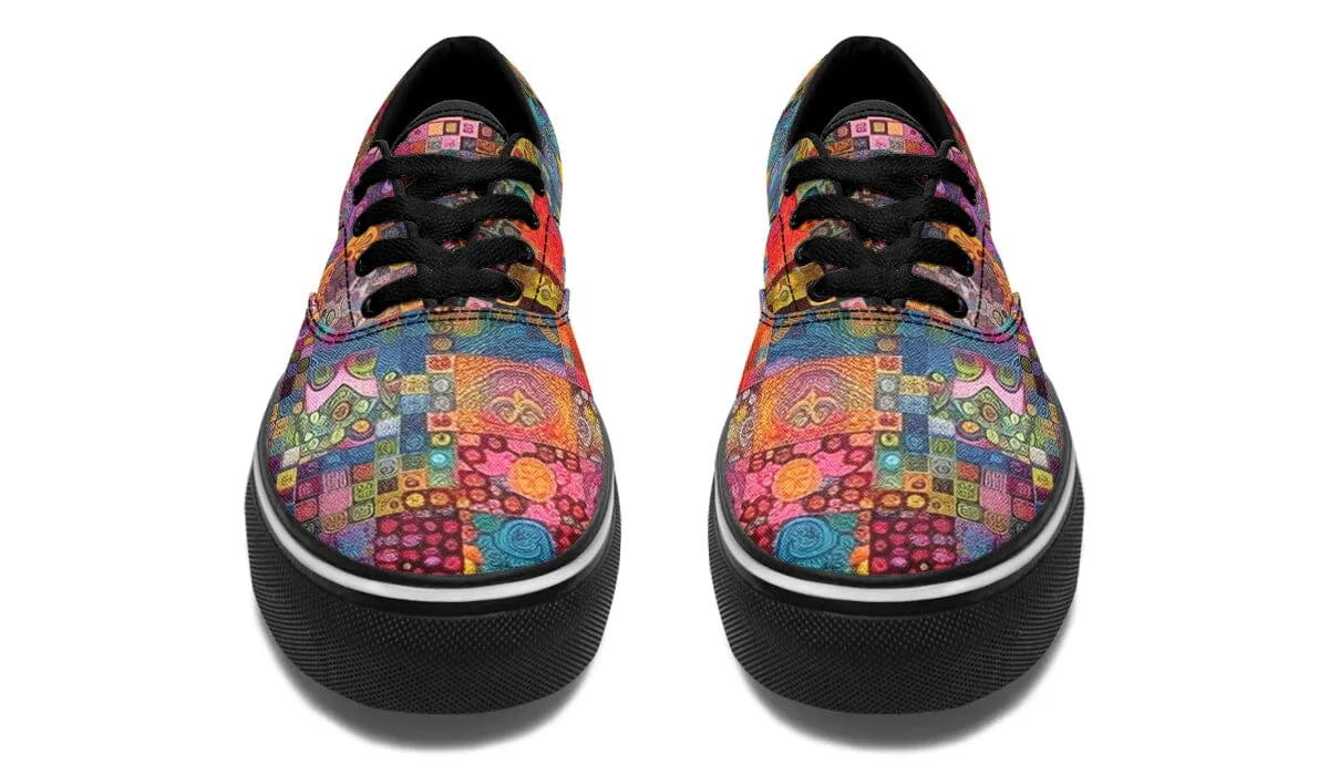 Blotter Patch Fuzz Street Vibe Shoes