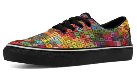 Blottered Grid Street Vibe Shoes