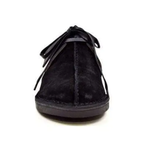 British Walkers Kingston Desert Trek Men's Black Leather and Suede