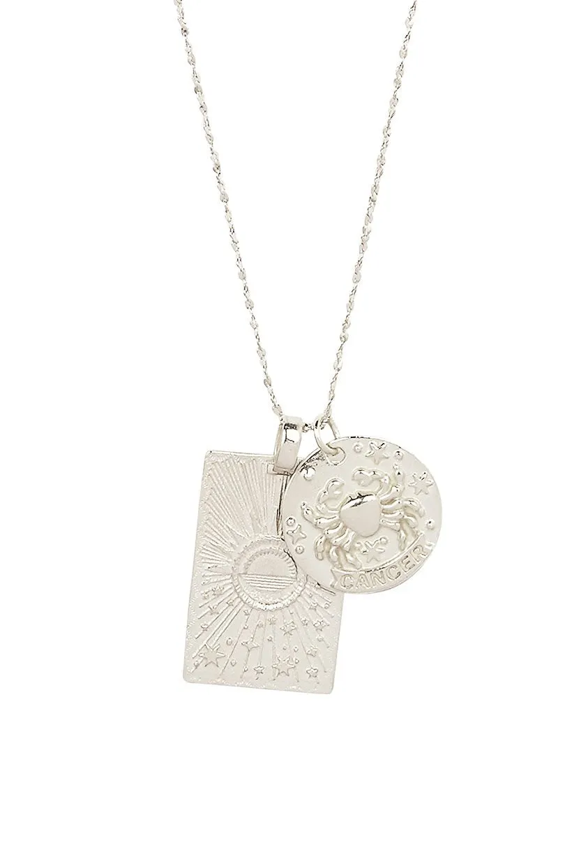 Cancer Stargazer Zodiac Necklace