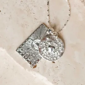 Cancer Stargazer Zodiac Necklace