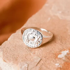 Cancer Stargazer Zodiac Ring