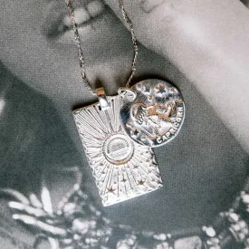 Capricorn Stargazer Zodiac Necklace