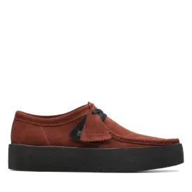 Clarks Originals Wallabee Cup Low Top Women's Rust Suede 26173658