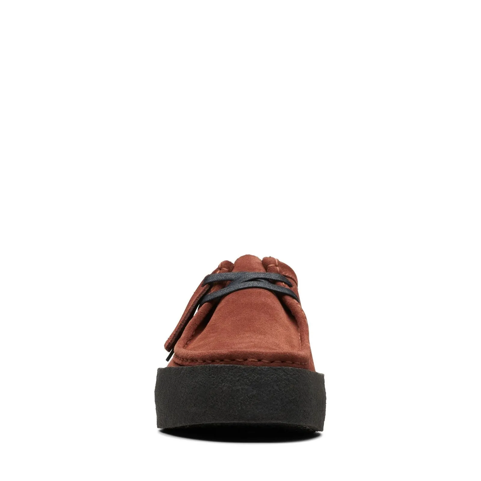 Clarks Originals Wallabee Cup Low Top Women's Rust Suede 26173658