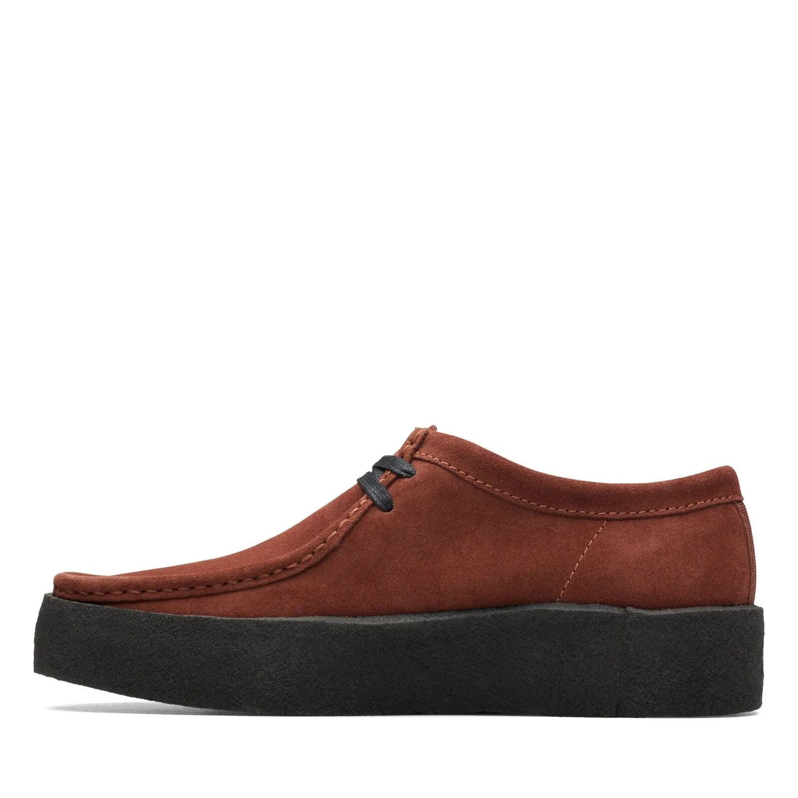 Clarks Originals Wallabee Cup Low Top Women's Rust Suede 26173658