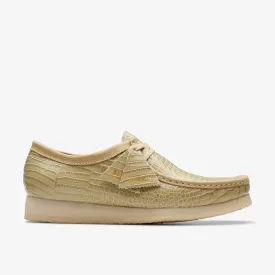 Clarks Originals Wallabee Low Top Men's Maple Croc Leather 26176572