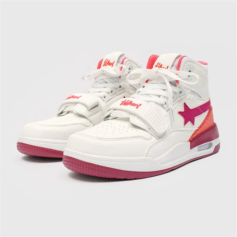 Classic Shoes - White Stars Sneakers