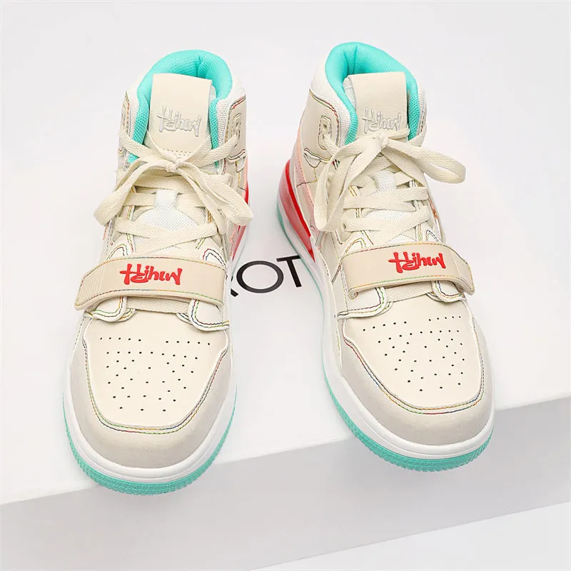Classic Shoes - White Stars Sneakers