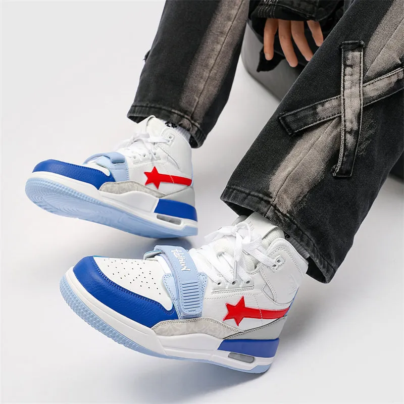 Classic Shoes - White Stars Sneakers