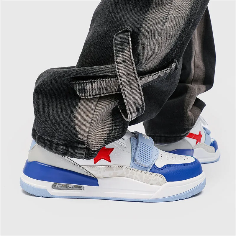 Classic Shoes - White Stars Sneakers