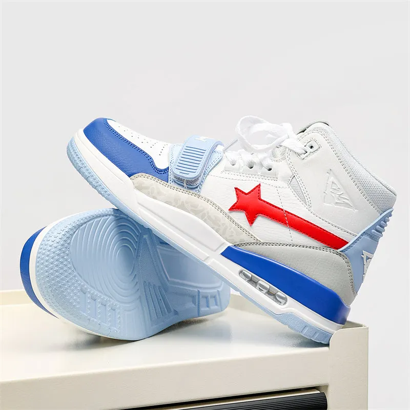Classic Shoes - White Stars Sneakers