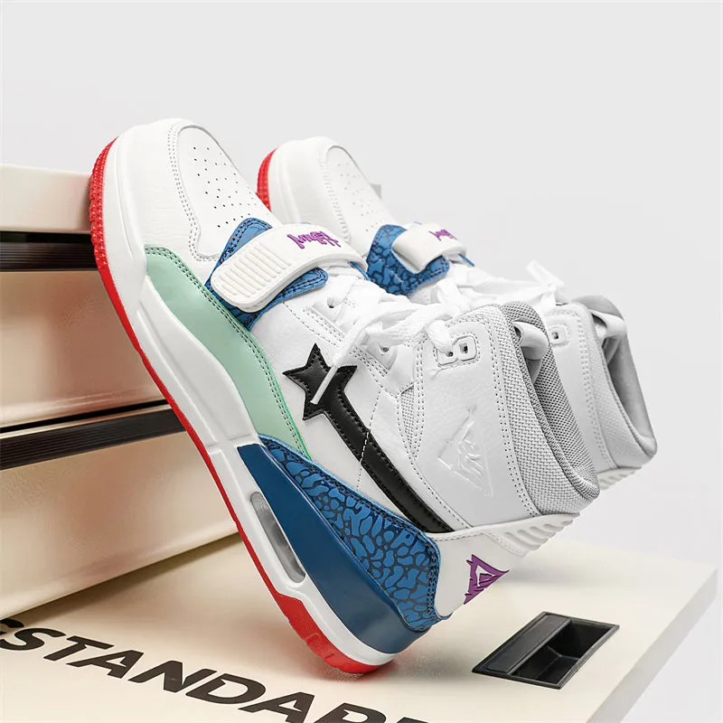 Classic Shoes - White Stars Sneakers