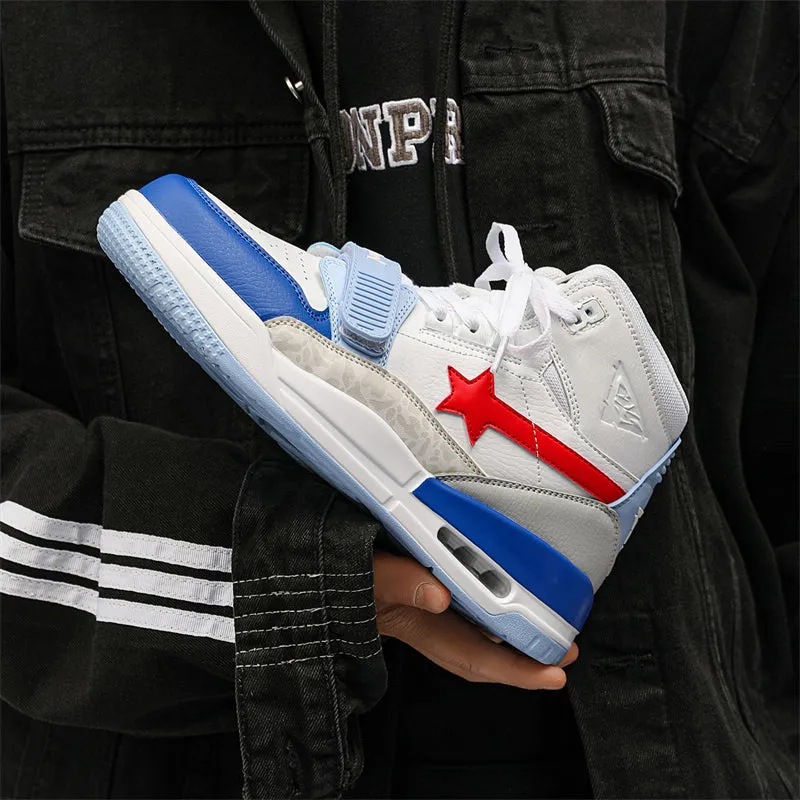 Classic Shoes - White Stars Sneakers