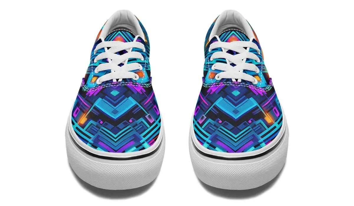 Cyan Convergence Street Vibe Shoes