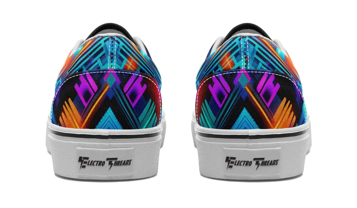 Cyan Convergence Street Vibe Shoes
