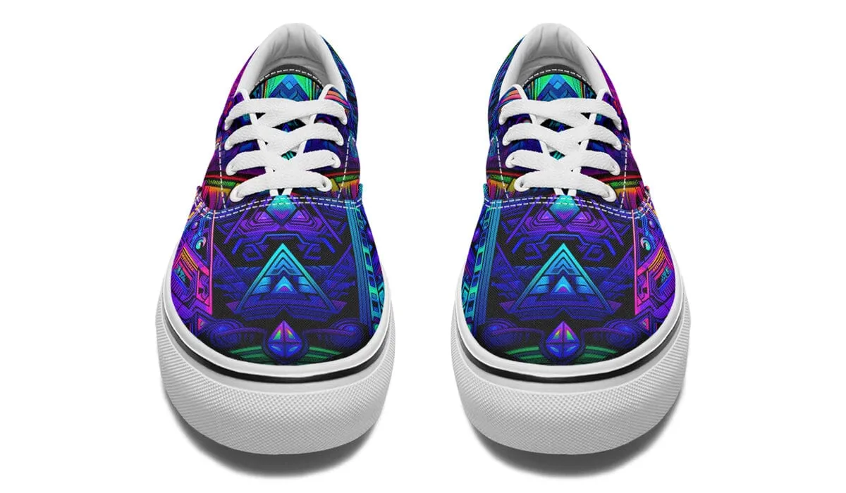 Cyber Cyan Street Vibe Shoes
