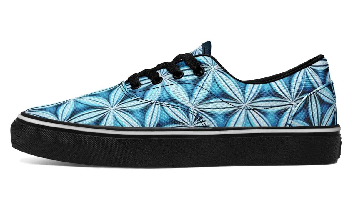 Flower Life Igloo Blue Street Vibe Shoes
