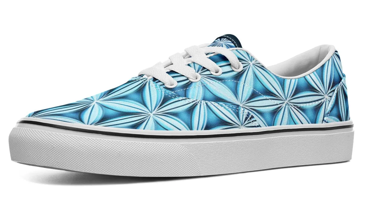 Flower Life Igloo Blue Street Vibe Shoes