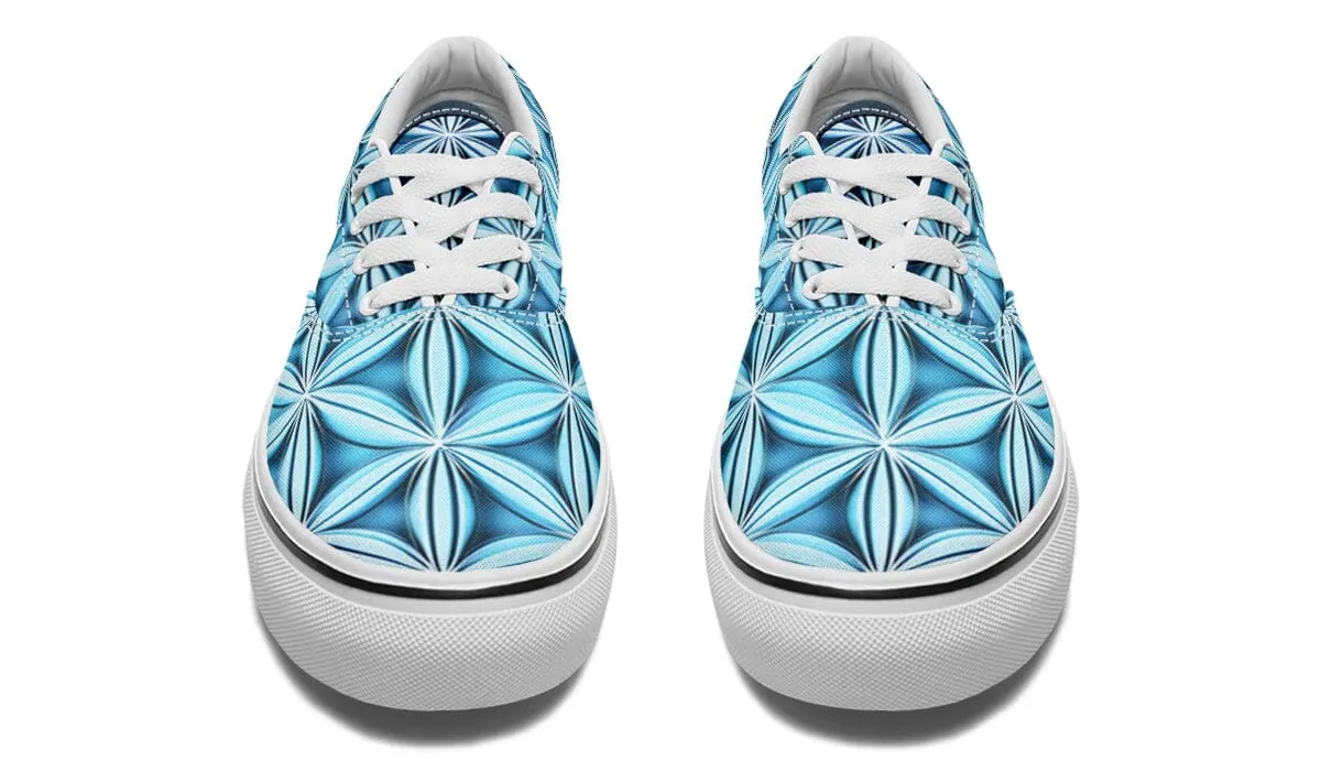 Flower Life Igloo Blue Street Vibe Shoes