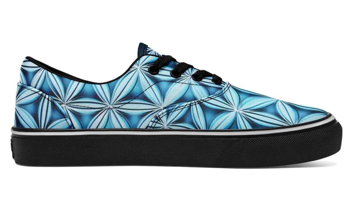 Flower Life Igloo Blue Street Vibe Shoes