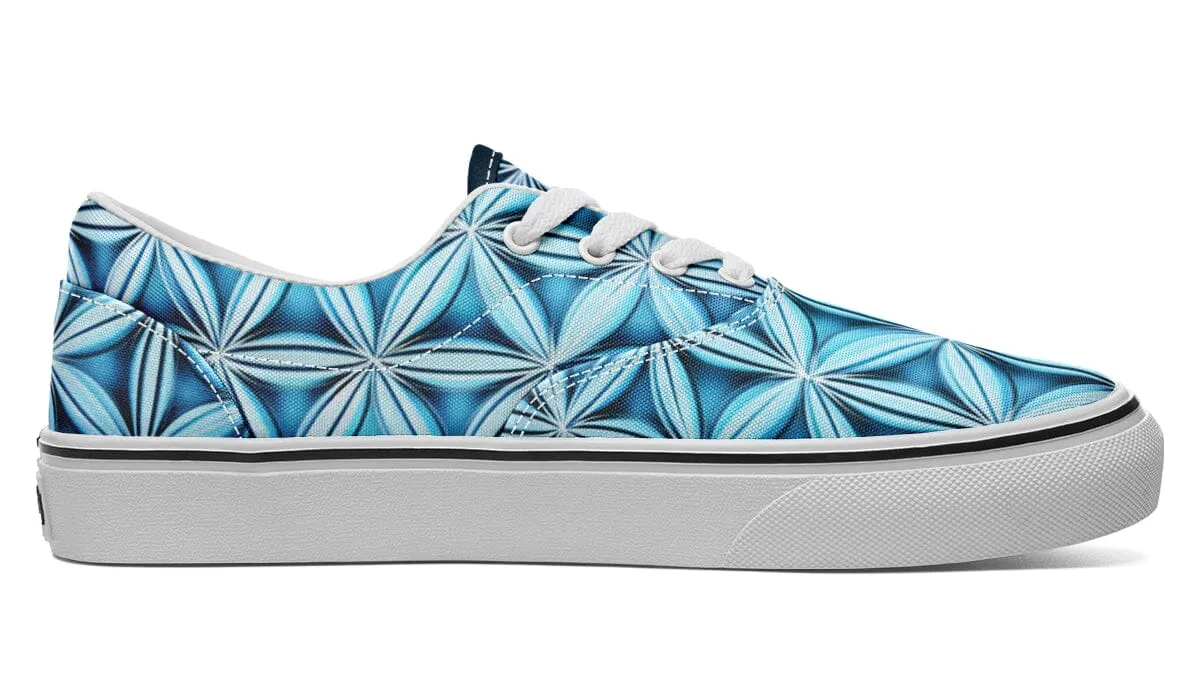 Flower Life Igloo Blue Street Vibe Shoes