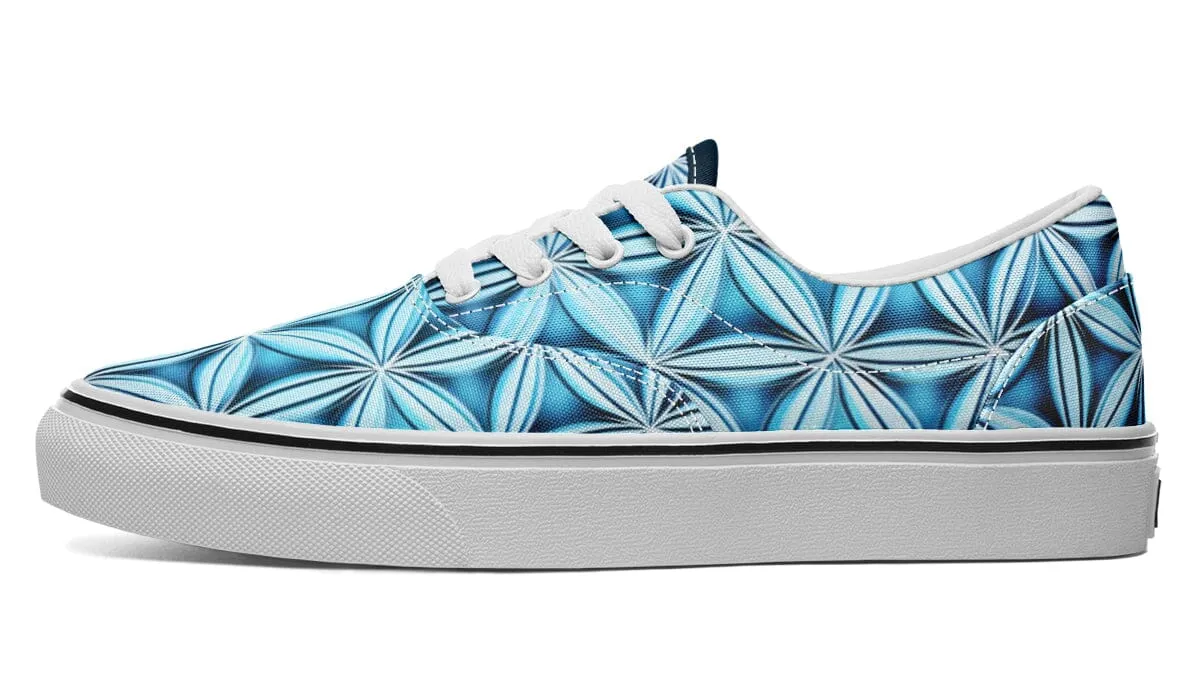 Flower Life Igloo Blue Street Vibe Shoes