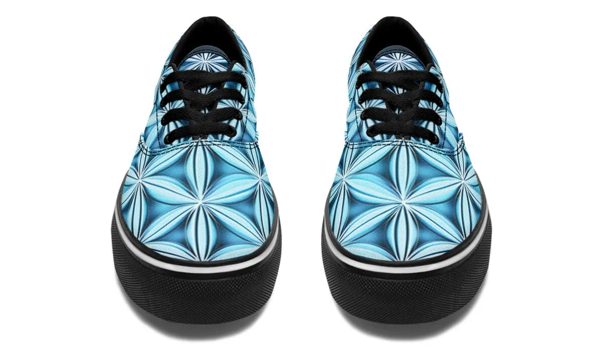 Flower Life Igloo Blue Street Vibe Shoes