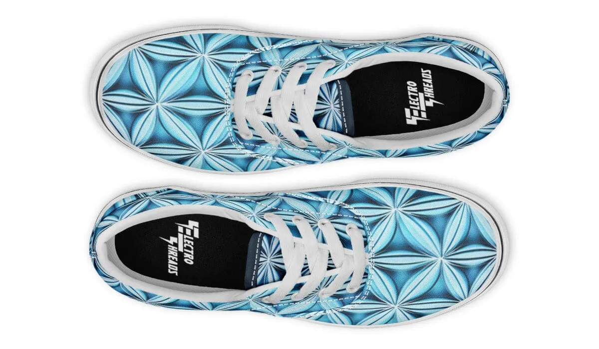 Flower Life Igloo Blue Street Vibe Shoes