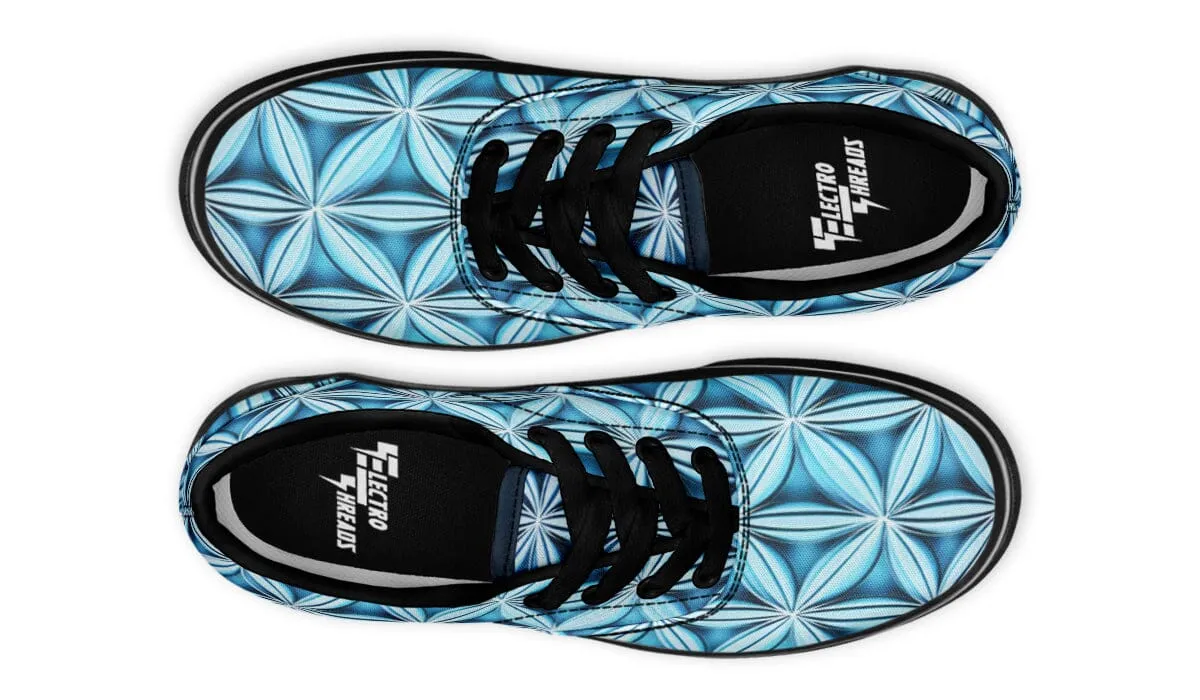 Flower Life Igloo Blue Street Vibe Shoes