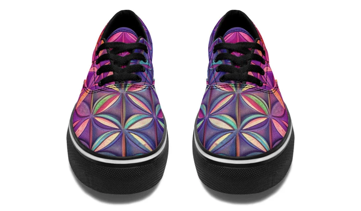 Flower Life Magenta Street Vibe Shoes