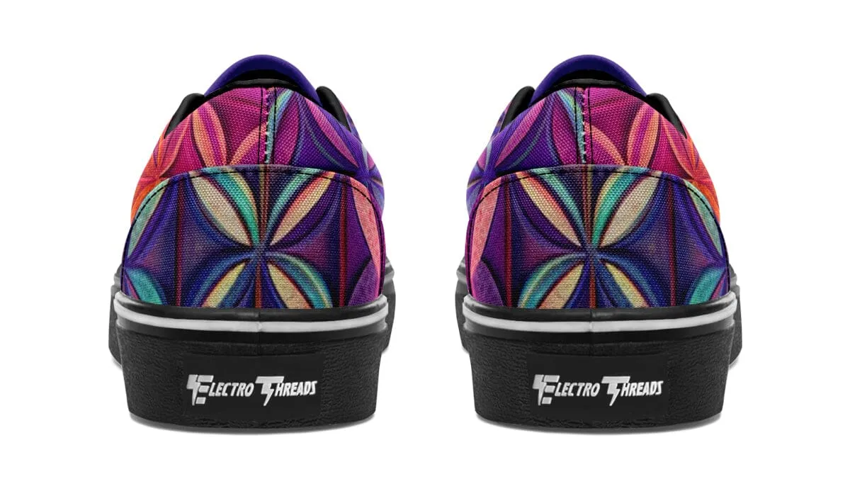 Flower Life Magenta Street Vibe Shoes