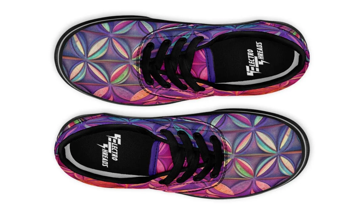 Flower Life Magenta Street Vibe Shoes